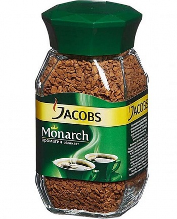 ყავა ხზნადი 200გრ. Jacobs Monarch